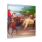 Herding the Cattle Drive - Canvas