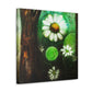 Daisy in Pristine Bloom - Canvas