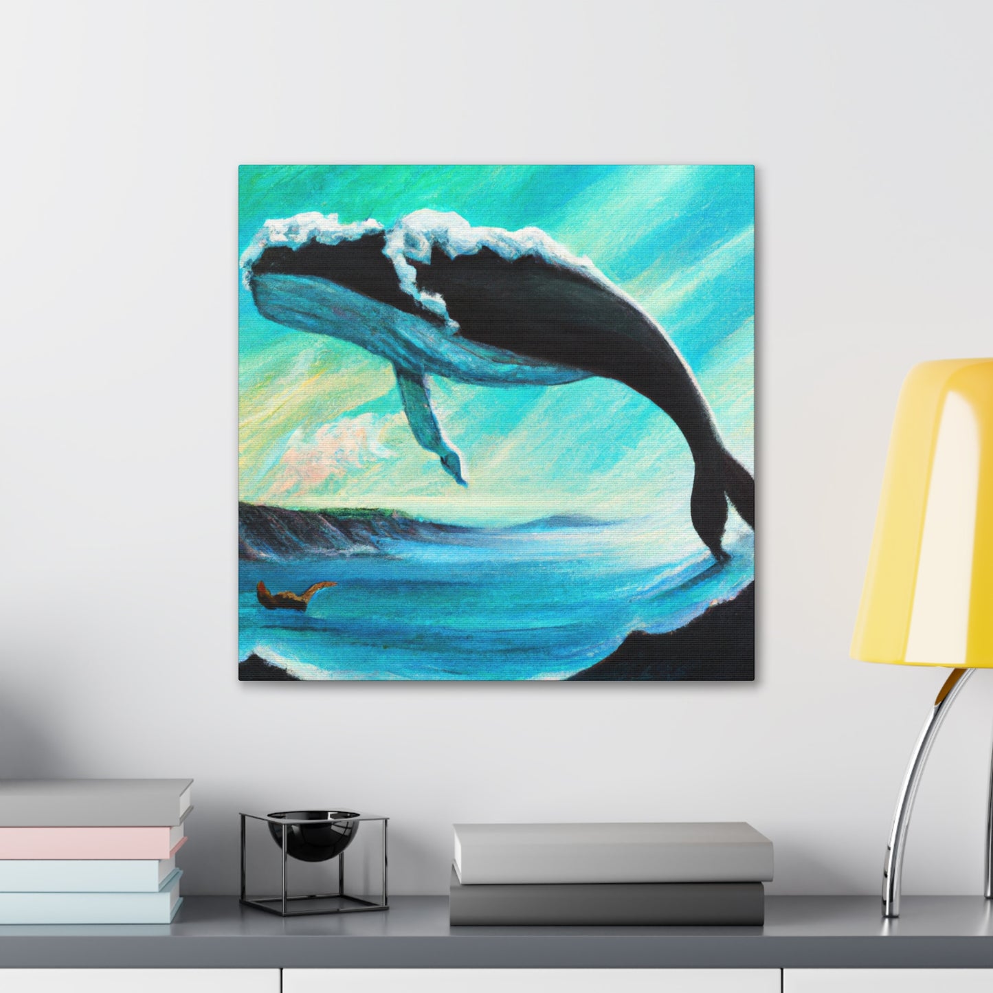 Whale in a Dream - Canvas