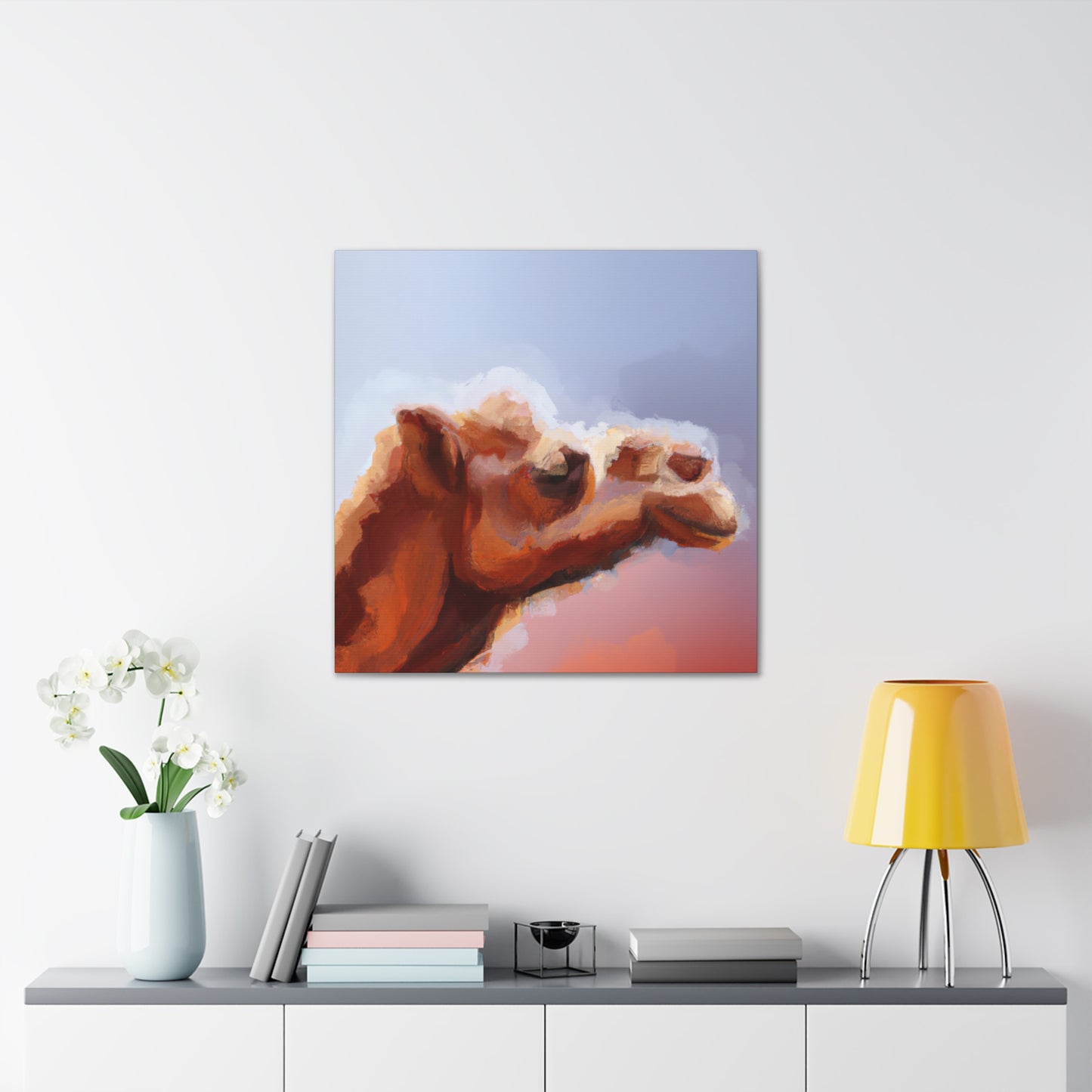 Dromedary Camel Oasis - Canvas