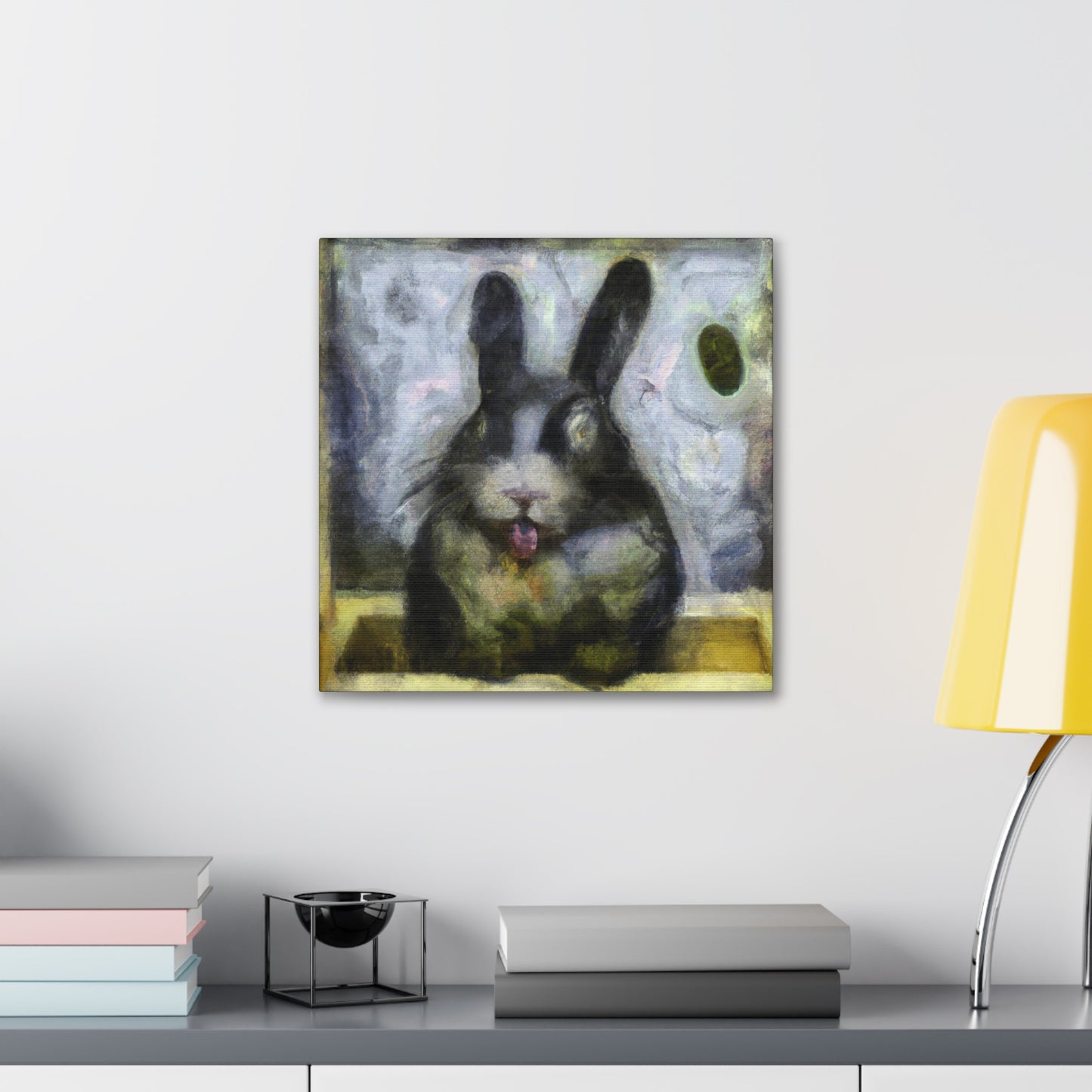 "Rabbit in a Dreamscape" - Canvas