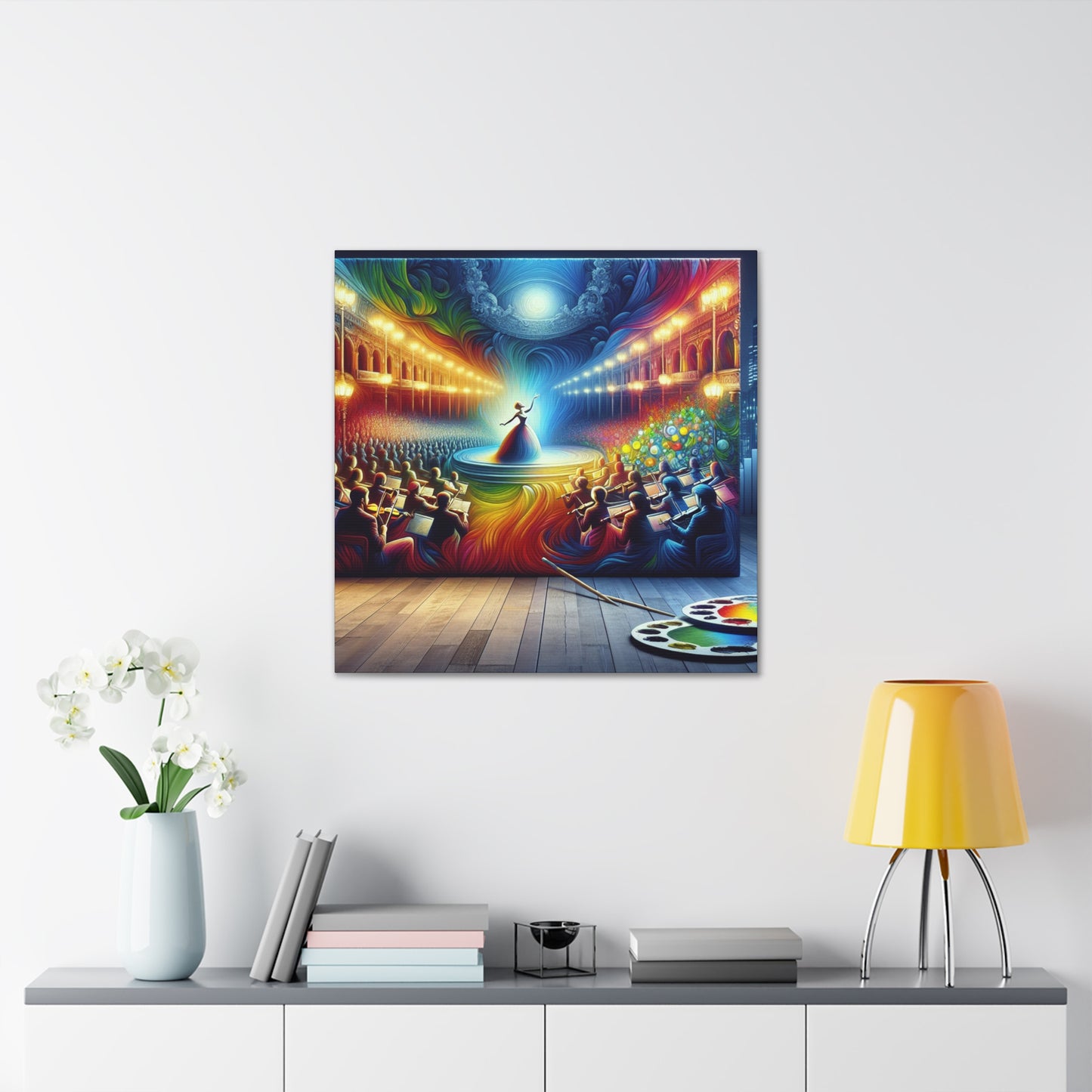 Opera Euphoria Ascends - Canvas