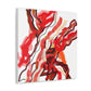 Bacon Emotion Dripping - Canvas