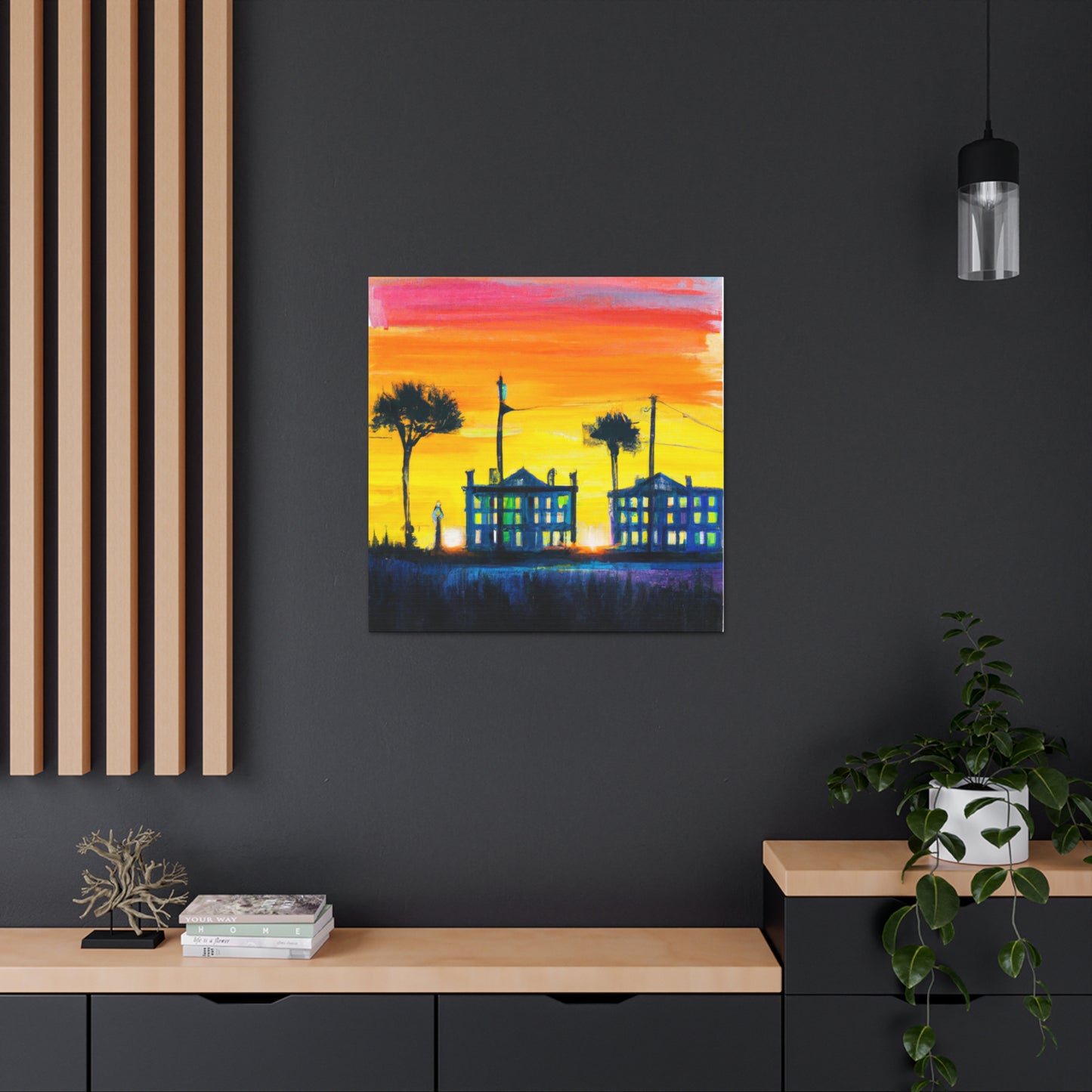 "A Poetic Sunrise-scape" - Canvas