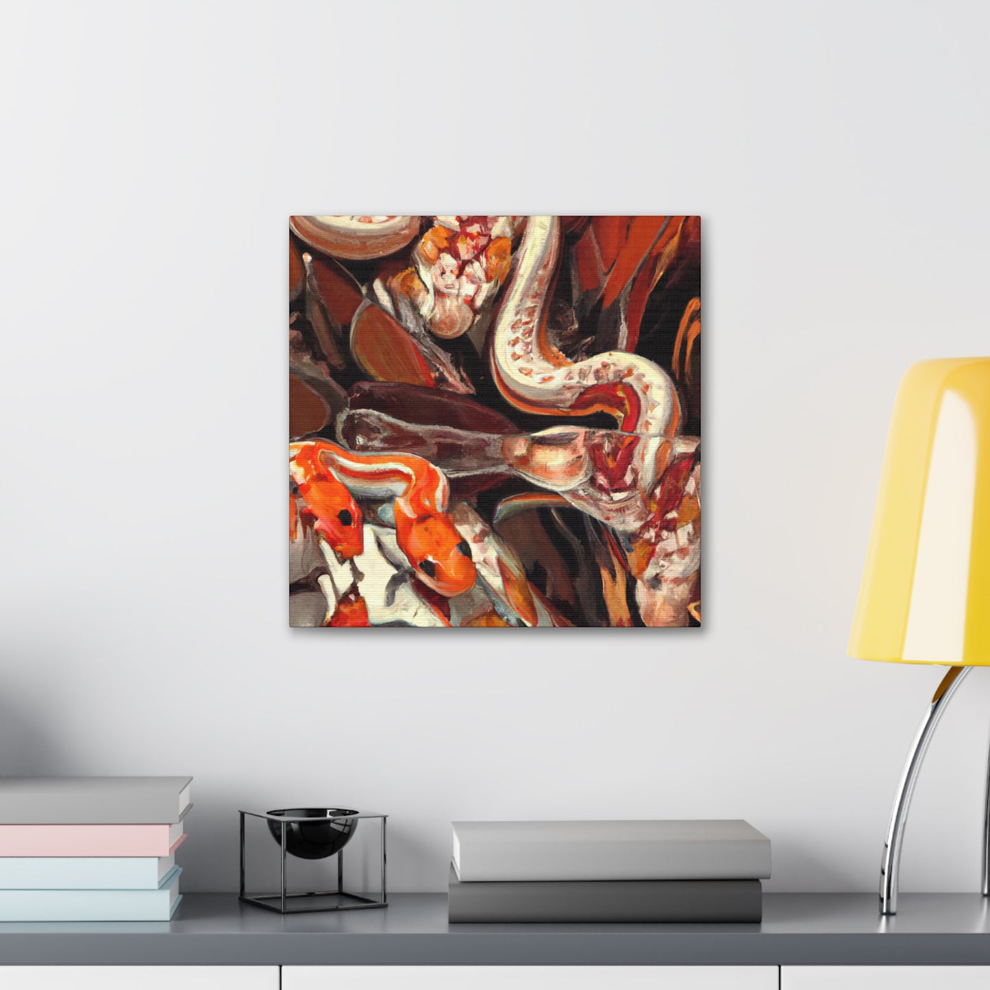 "Snake from Surrealism" - Canvas