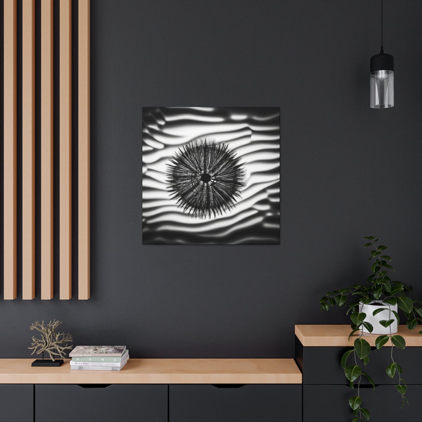 "Sea Urchin Art Deco." - Canvas