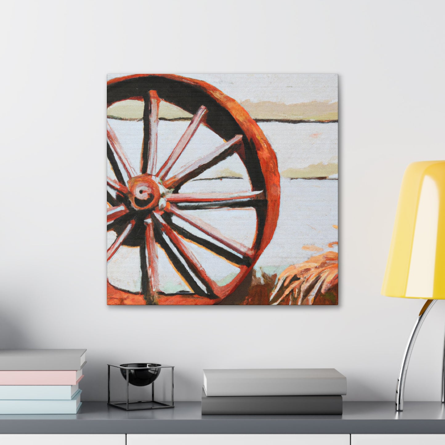 "Wheel of Life's Journey" - Canvas