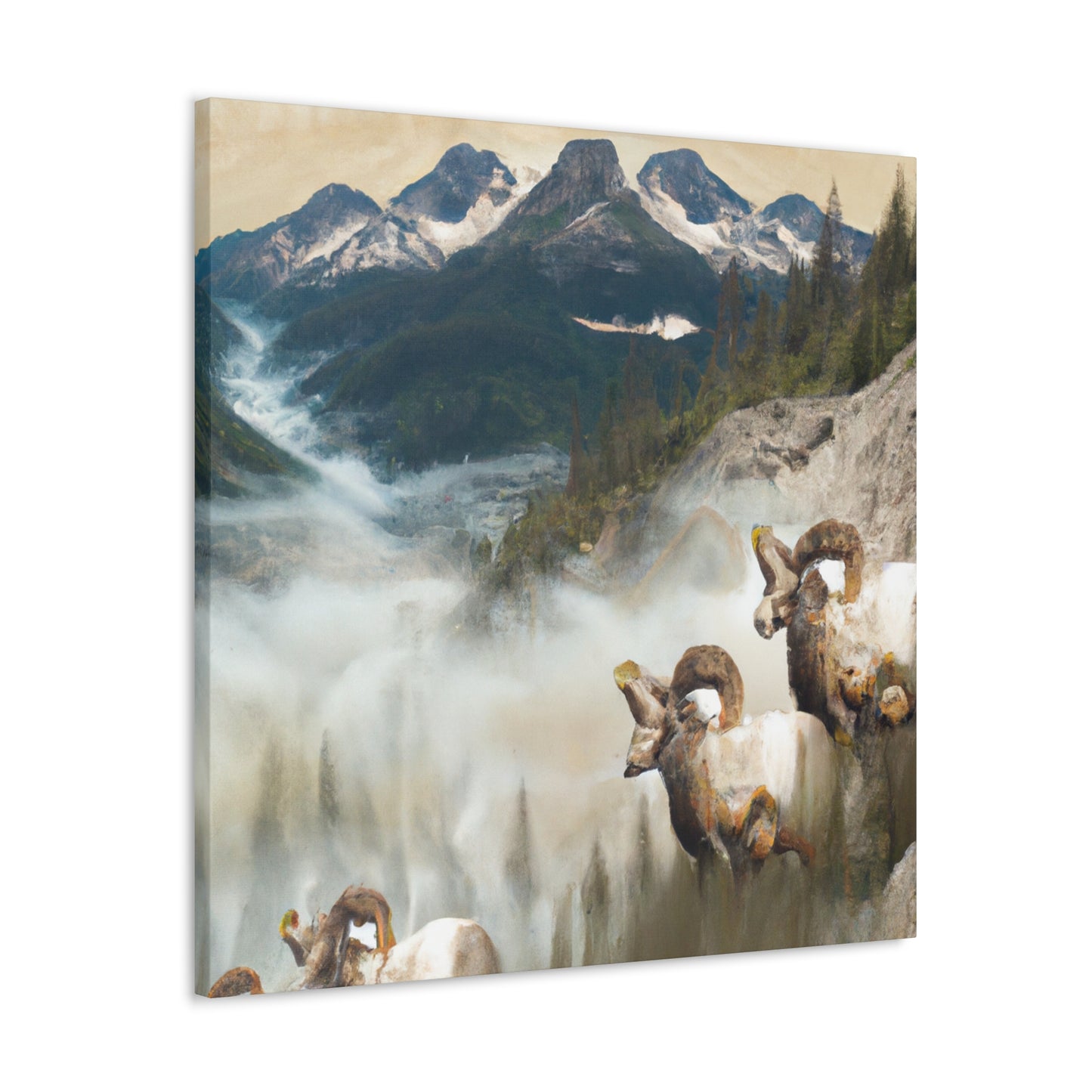 Big Horn Dreamscape. - Canvas