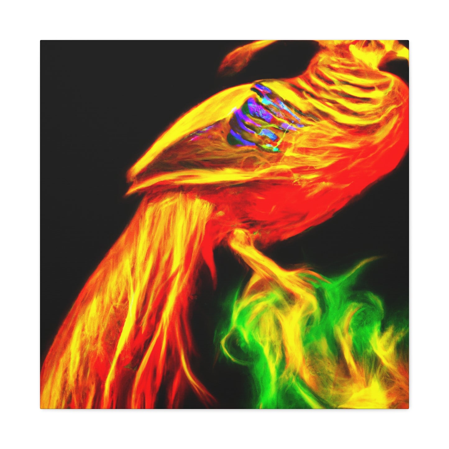 Golden Pheasant Splendor - Canvas