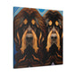 Fearsome Tibetan Mastiff - Canvas