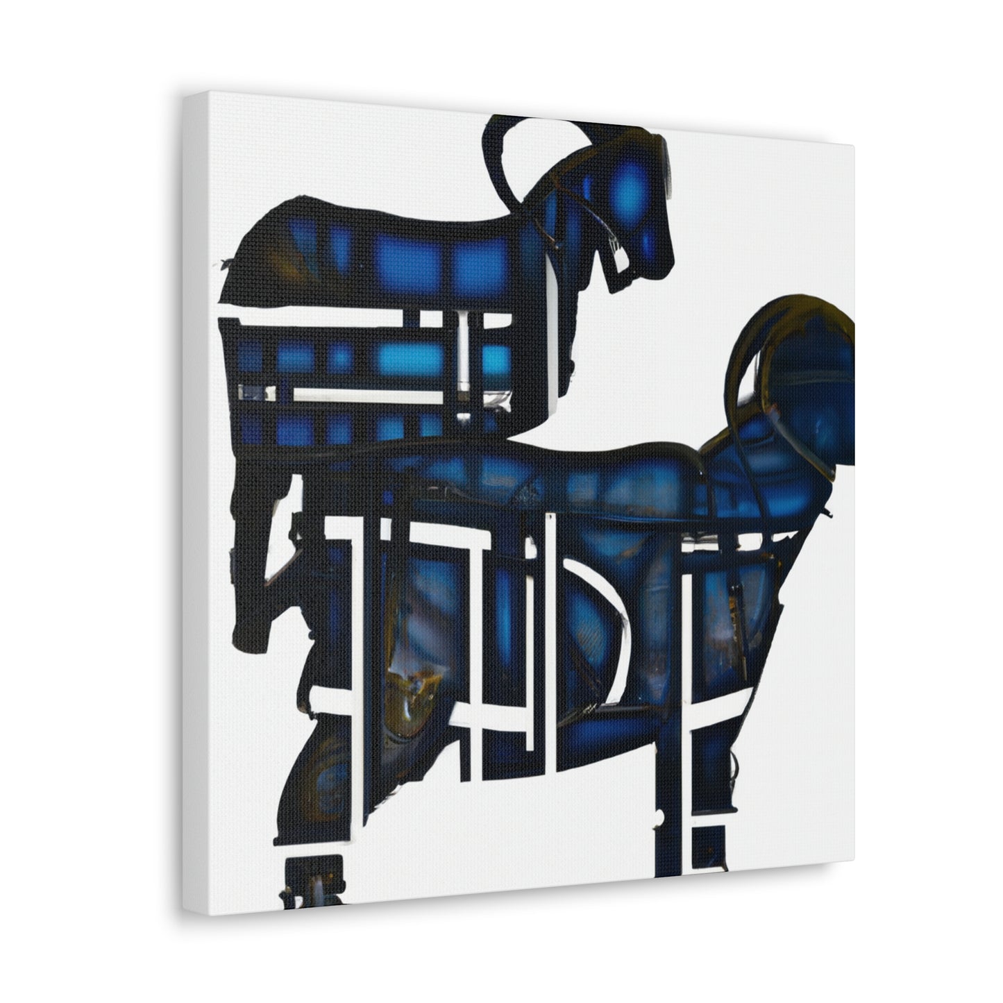 Goat of Art Nouveau - Canvas