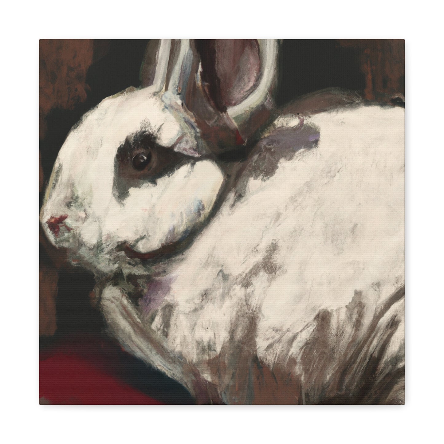 Rabbit in Realism - Canvas