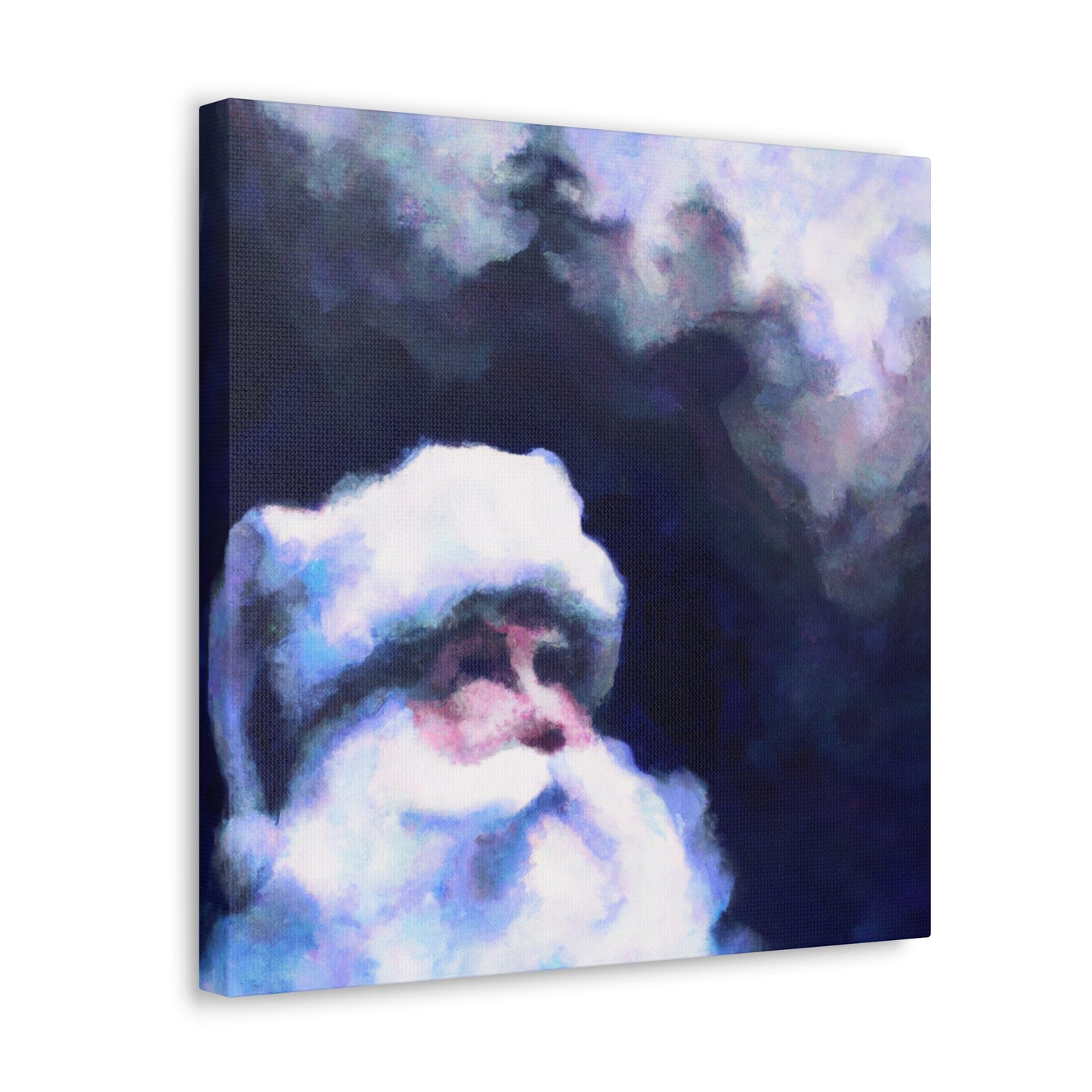 Santa's Digital Delight - Canvas