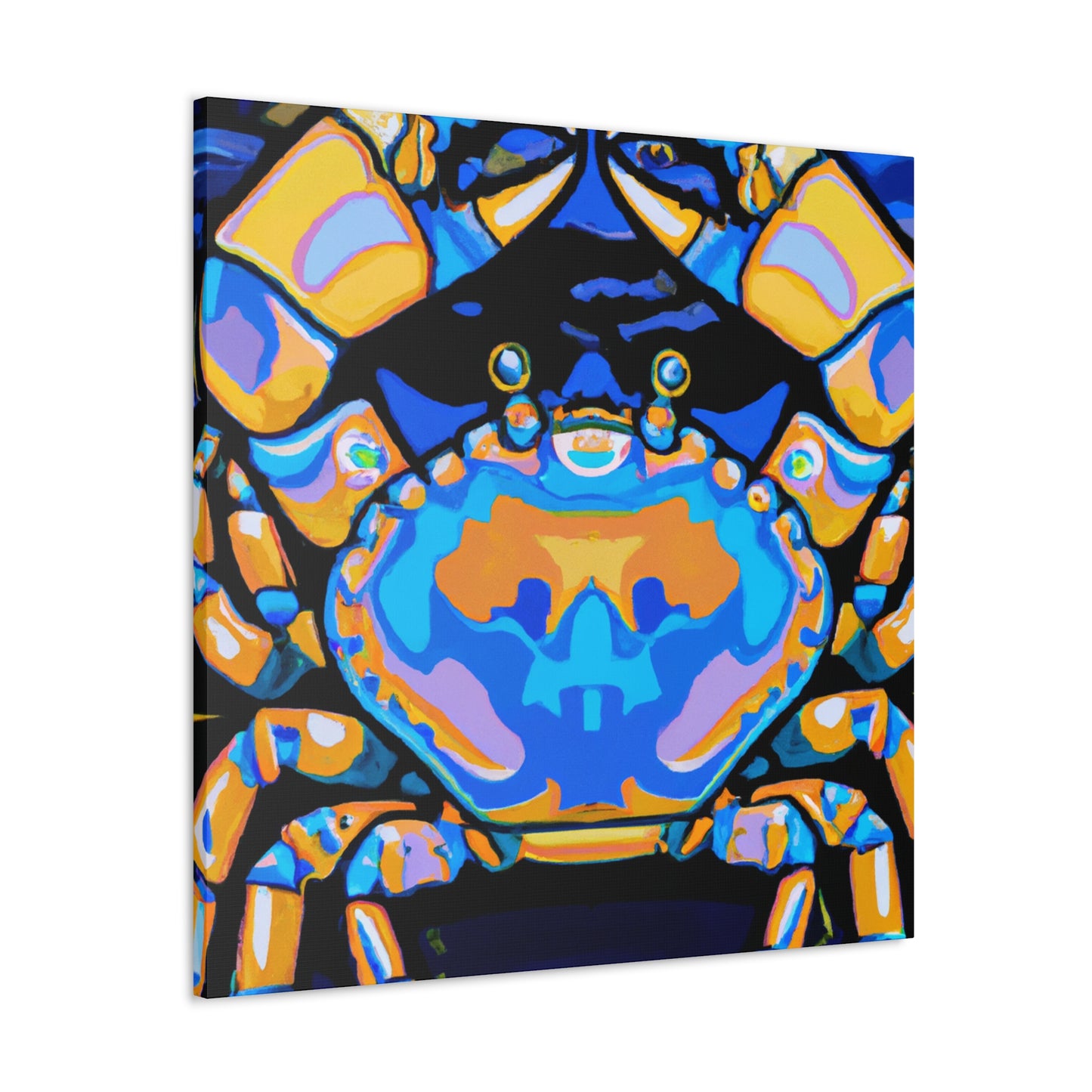 Crab in the Deco - Canvas