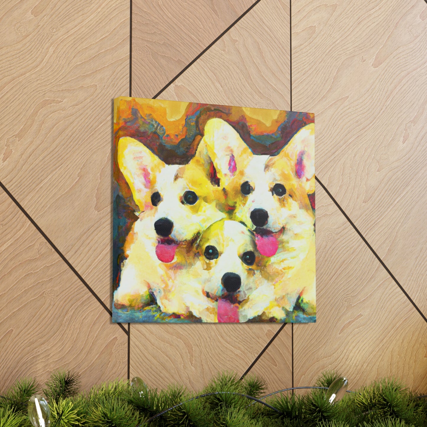 Corgi in a Dream - Canvas