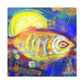 Fish in Expressionism - Canvas