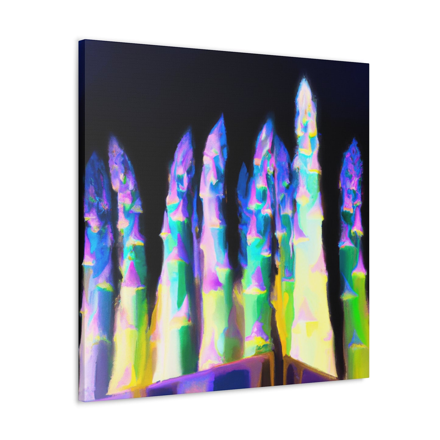 Asparagus in Art Deco - Canvas