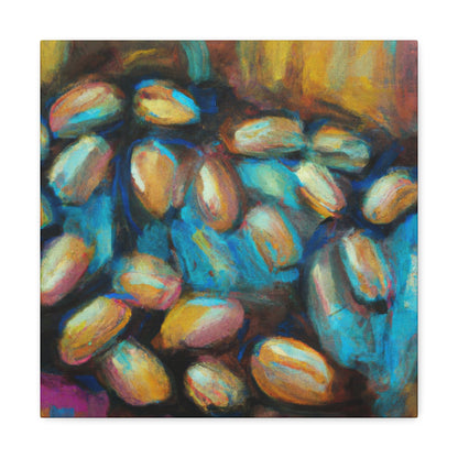 Coffee Beans in Fauve - Canvas