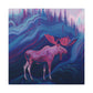 Moose in Art Deco - Canvas