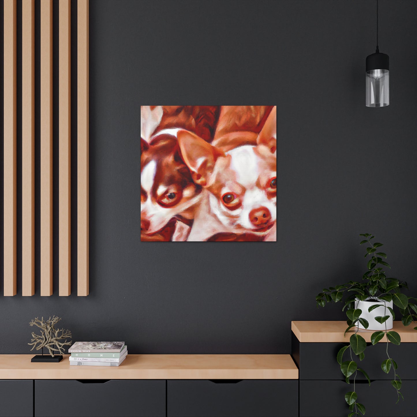 Chihuahua's Passionate Soul - Canvas