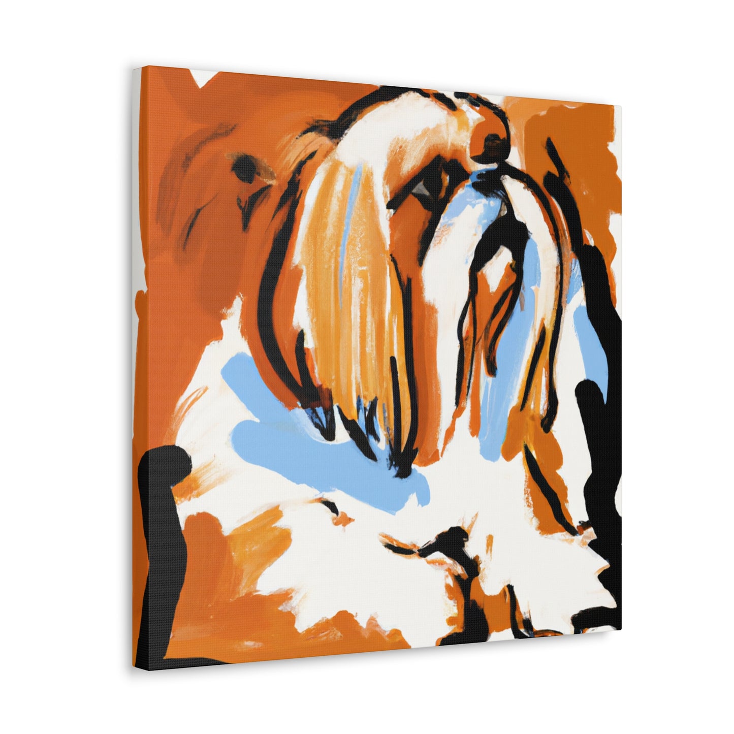 "Pekingese Times Infinity" - Canvas