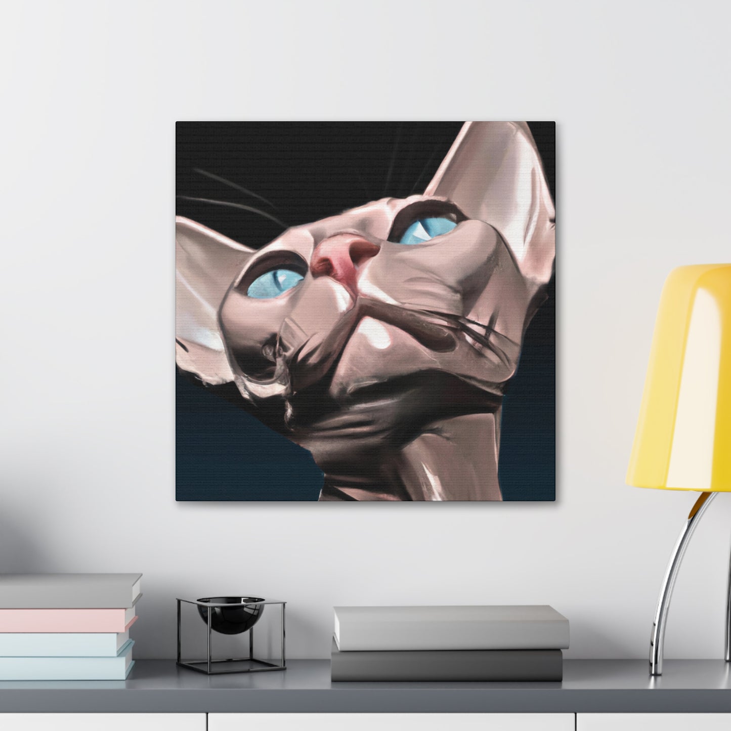 Mysterious Sphynx Pose - Canvas