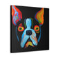 "Boston Terrier Symbiosis" - Canvas