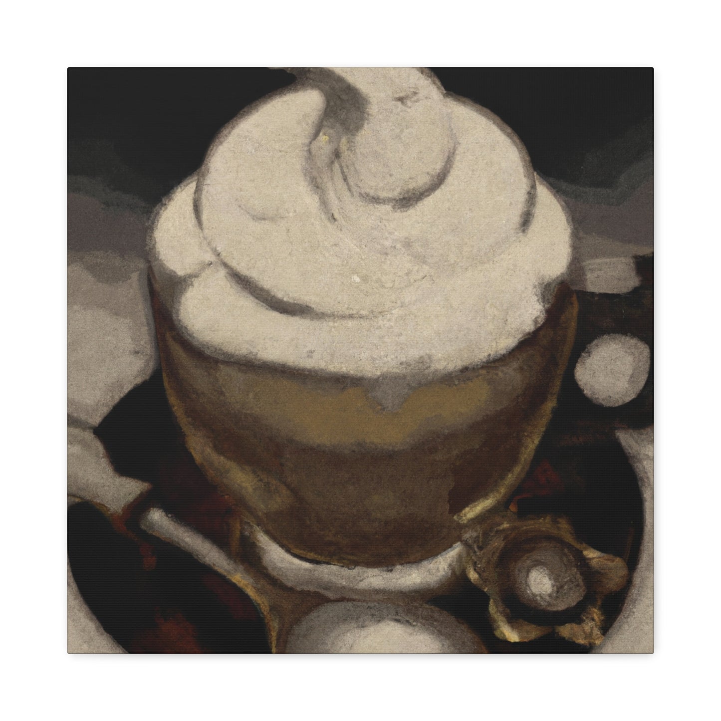 "Cappuchino in Baroque". - Canvas