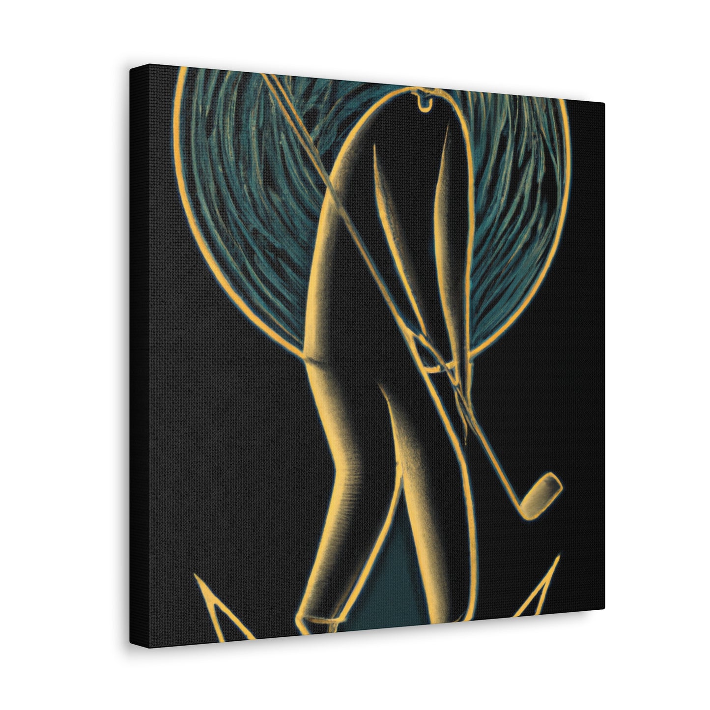 Golfing in the Roaring Twenties - Canvas