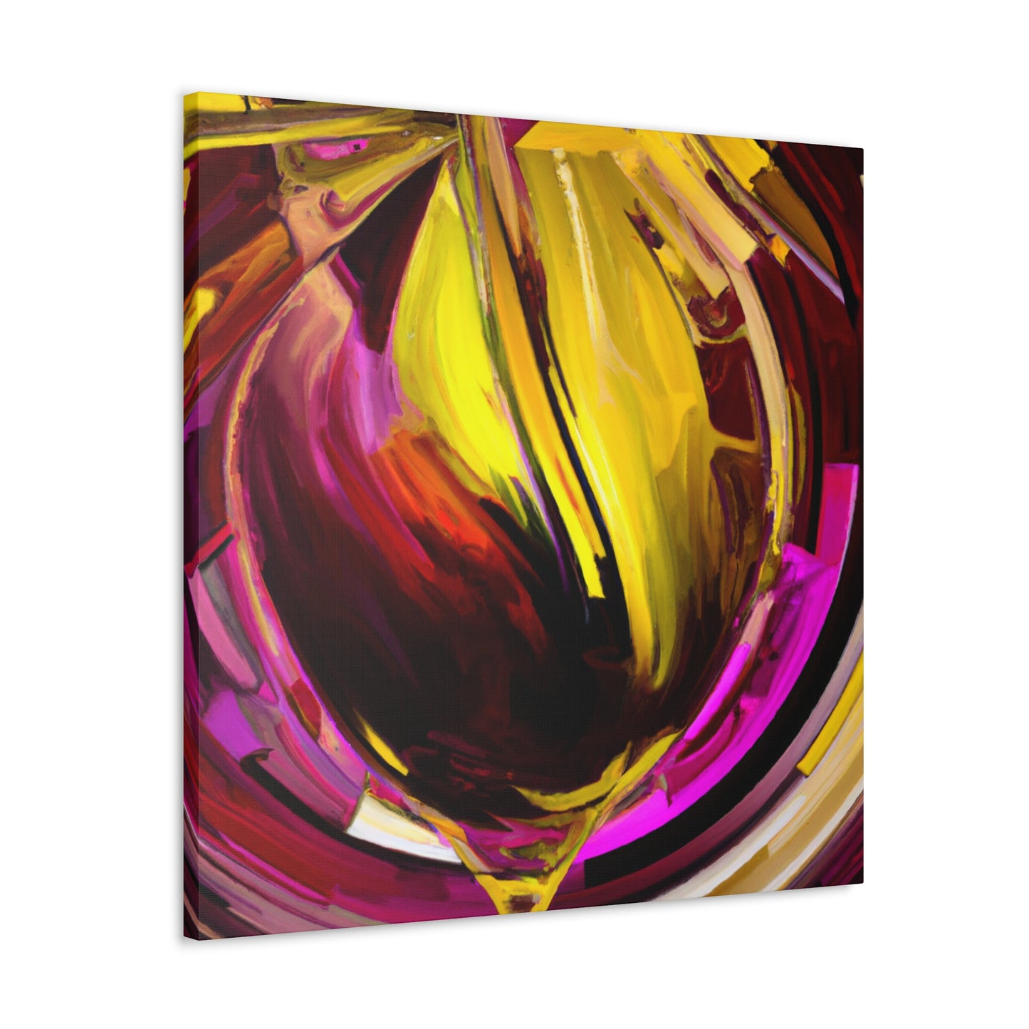 "Empty Wine Glass Dance" - Canvas