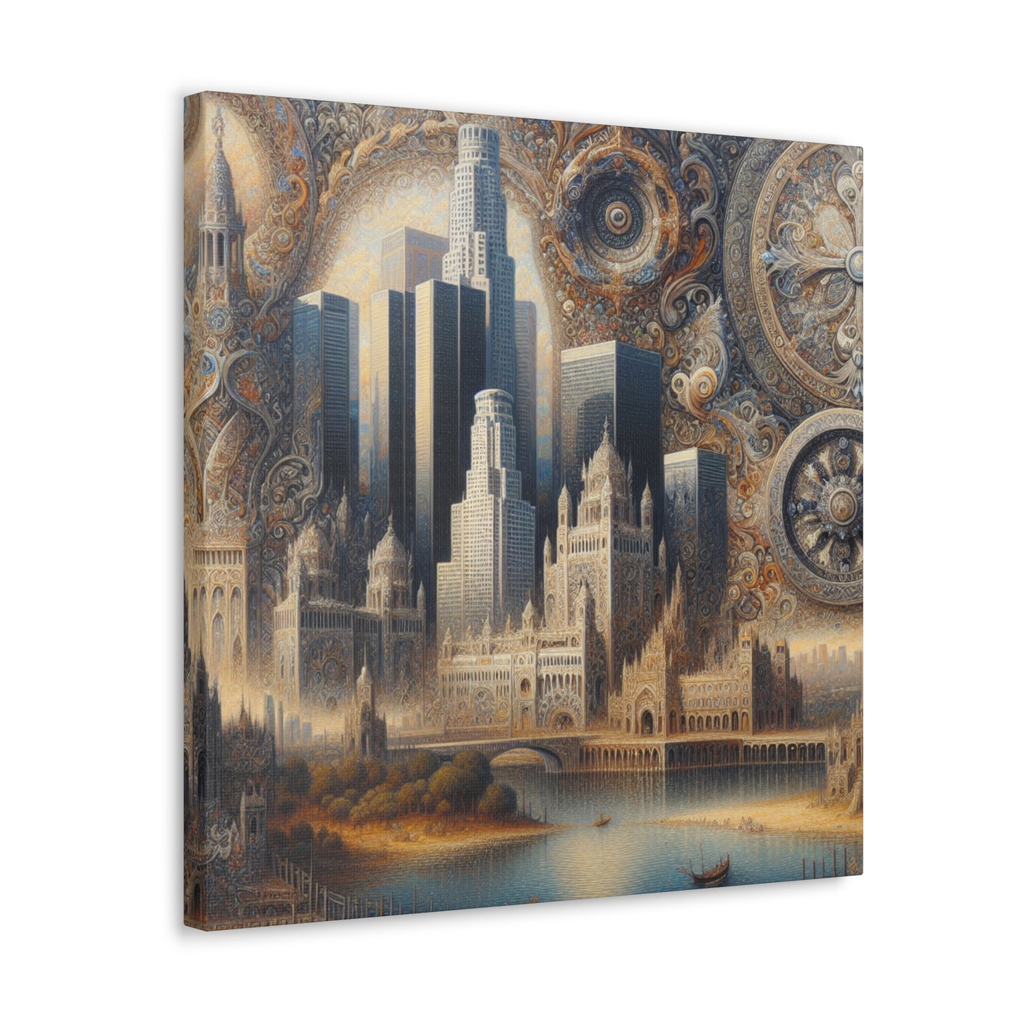 City of Golden Dreams - Canvas