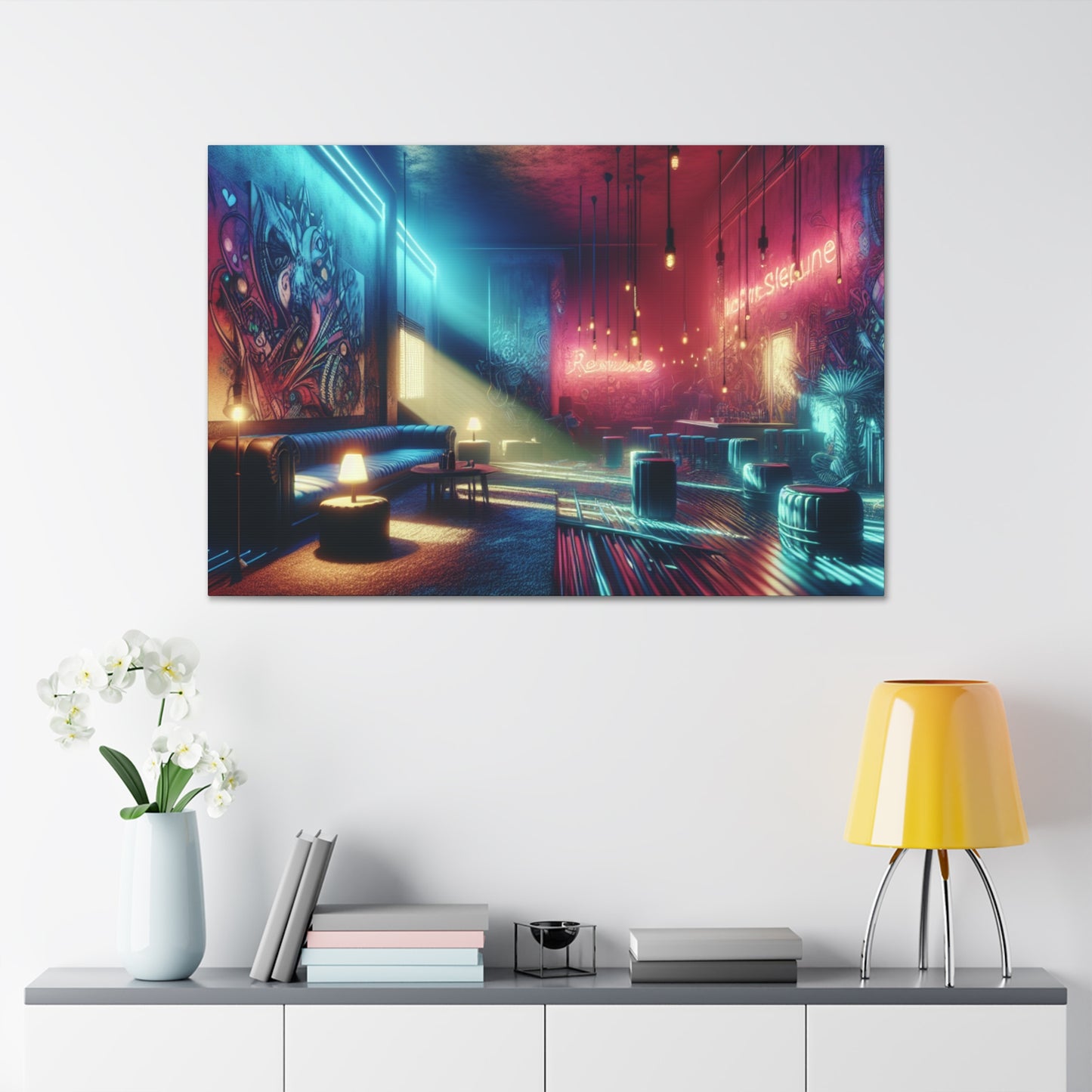 "Opulent Urban Elegance" - Canvas