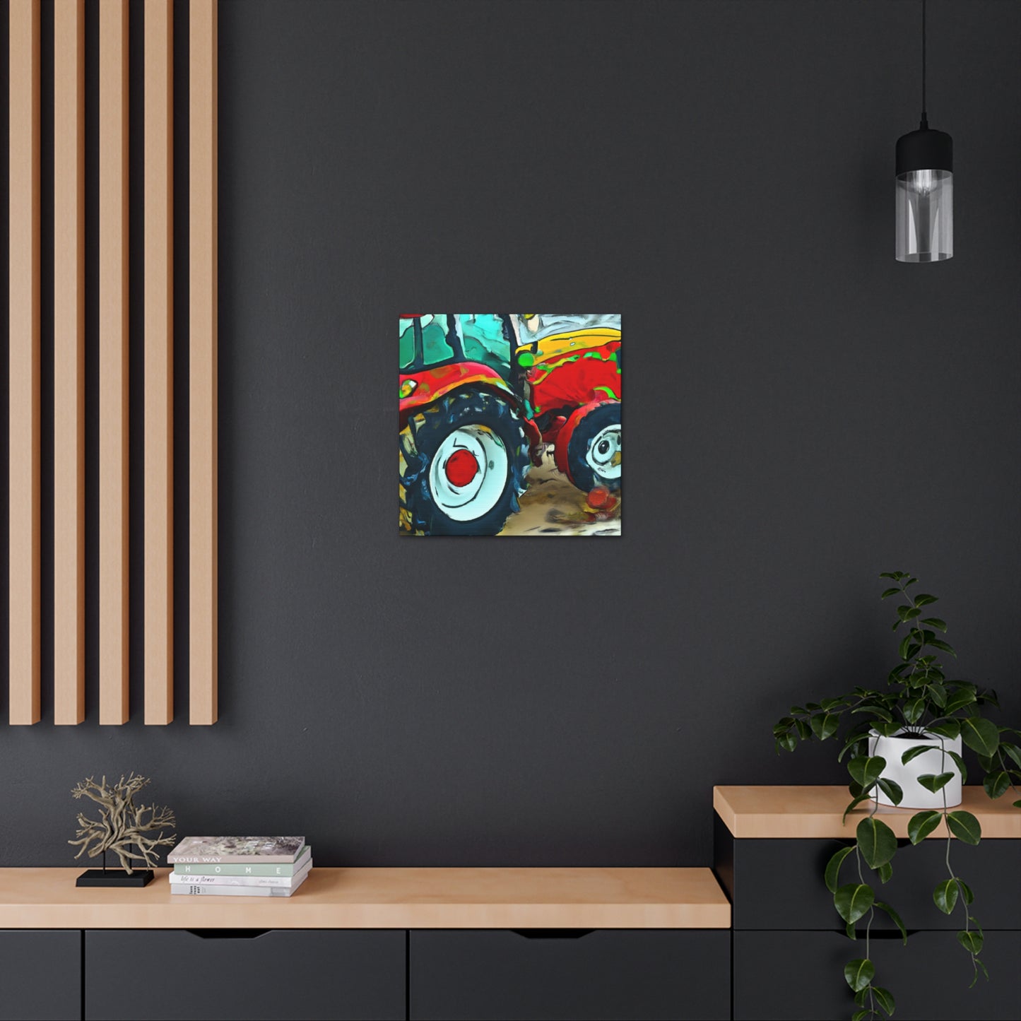 Agricultural Tractor Vision - Canvas