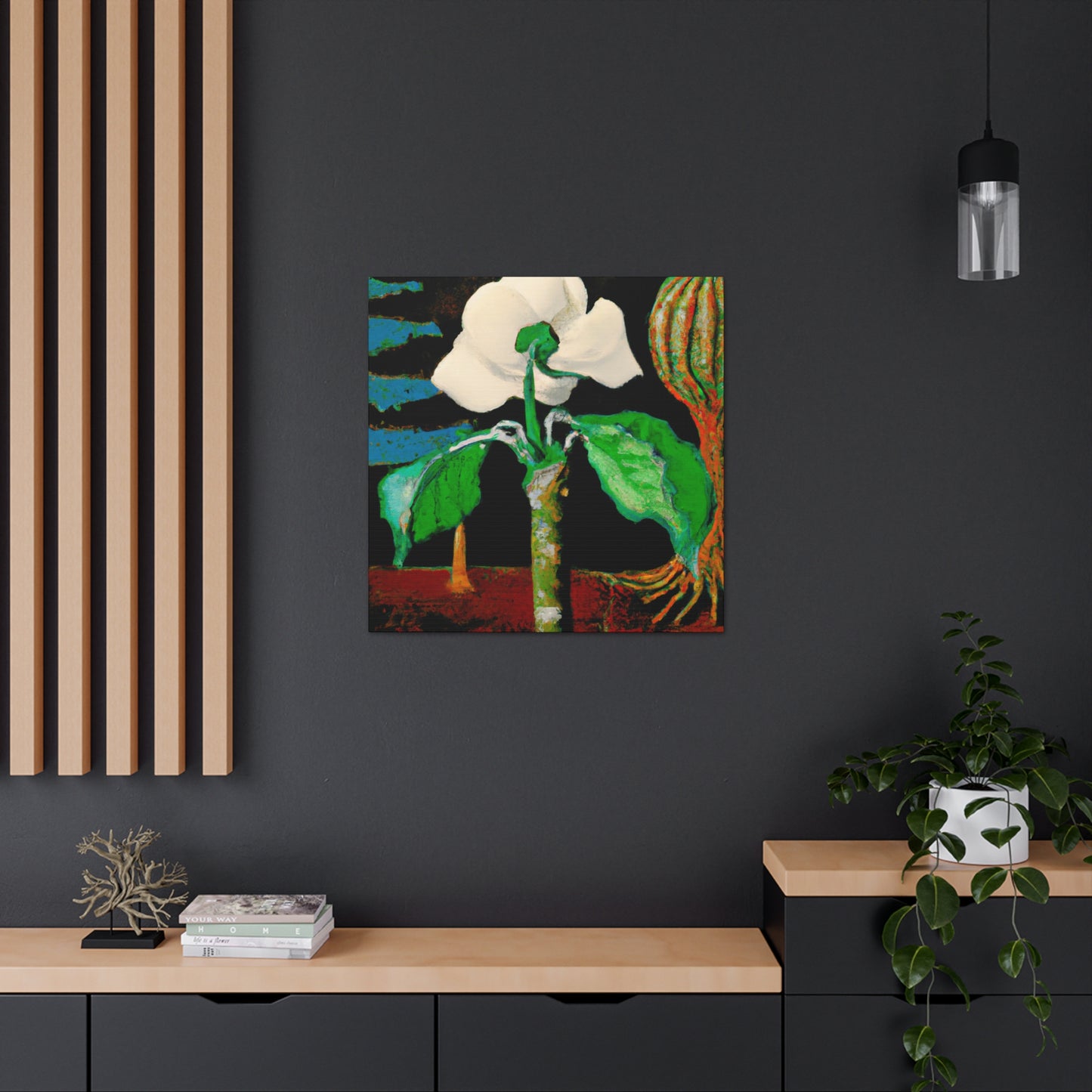 Gardenia in Surrealism - Canvas