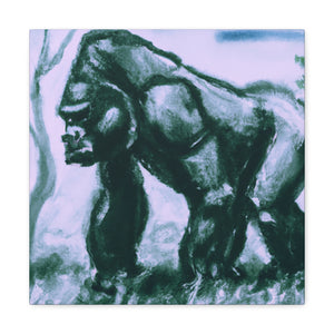 Gorilla in Expressionism - Canvas