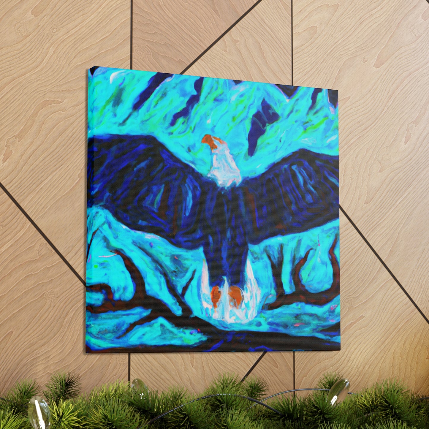 "Eagle Against the Sky" - Canvas