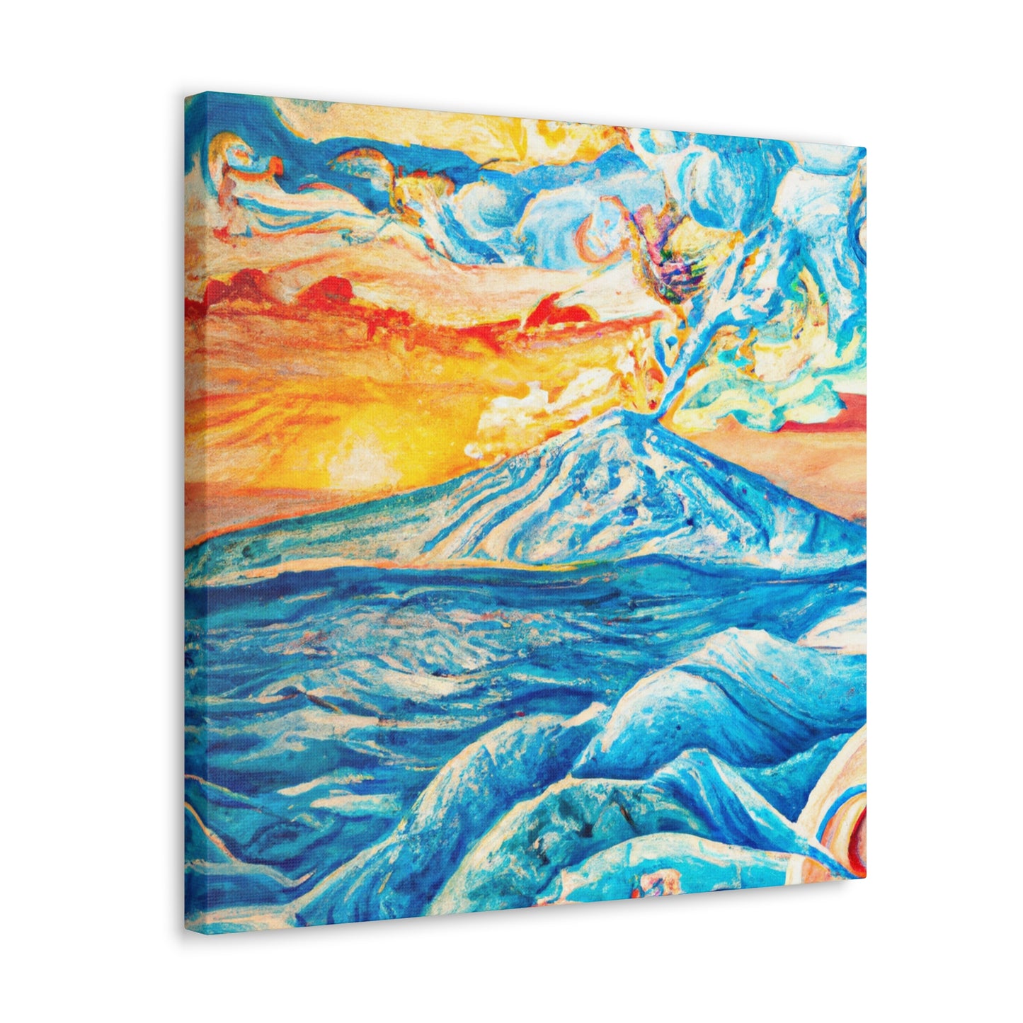 "Ocean of Art Nouveau" - Canvas