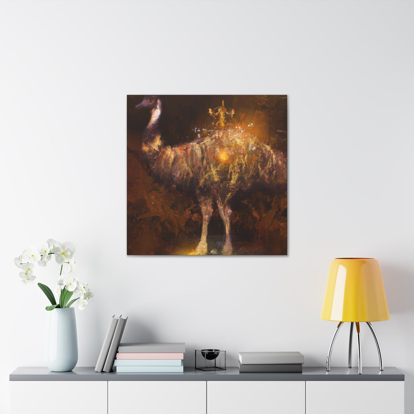 "Emu of the Renaissance" - Canvas