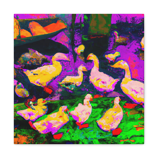 Duck in Distress - Canvas