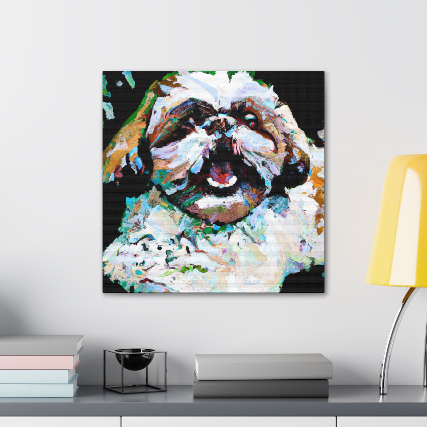 Shih Tzu Impressionism - Canvas