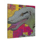 Komodo Dragon Awakening - Canvas