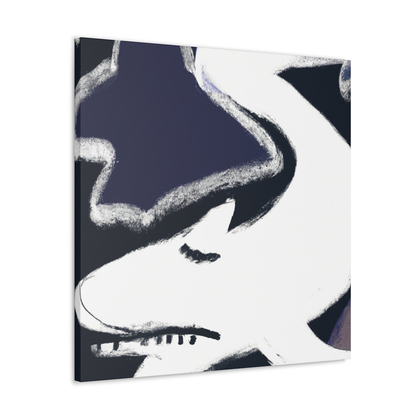 "Shark among Waters" - Canvas