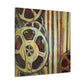 "Film Reels Impressionist" - Canvas