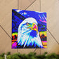 "Majestic Flying Eagle" - Canvas