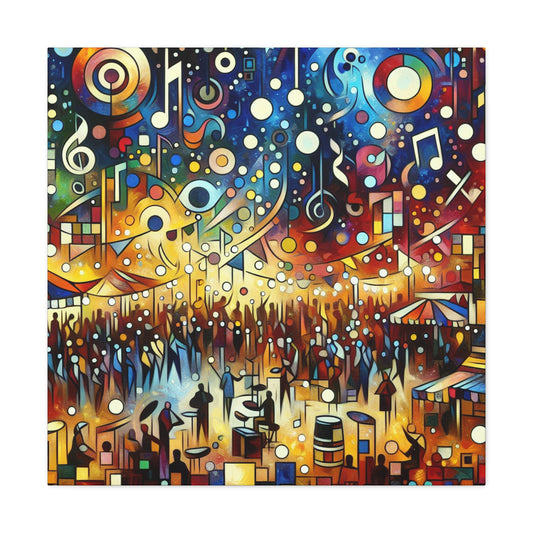 Joyful Celebrations in Motion - Canvas