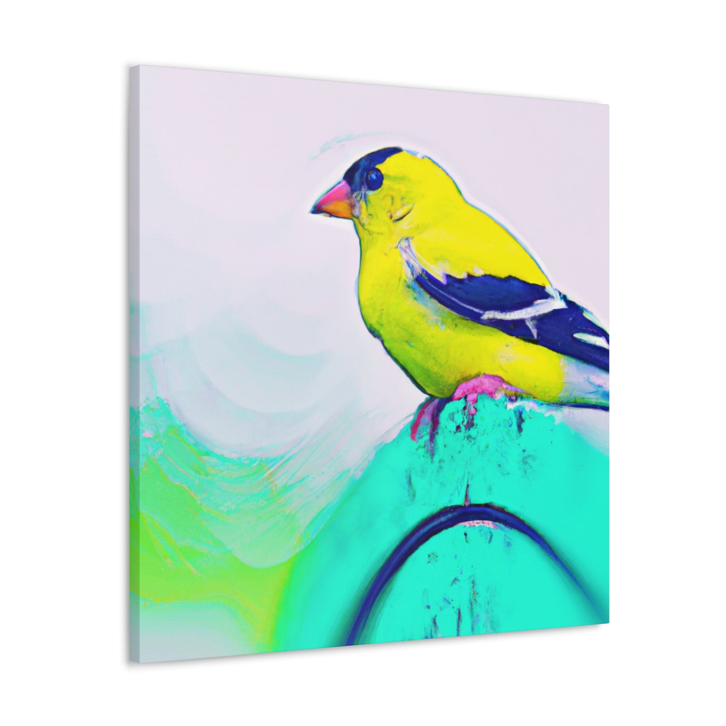 American Goldfinch Dreaming - Canvas