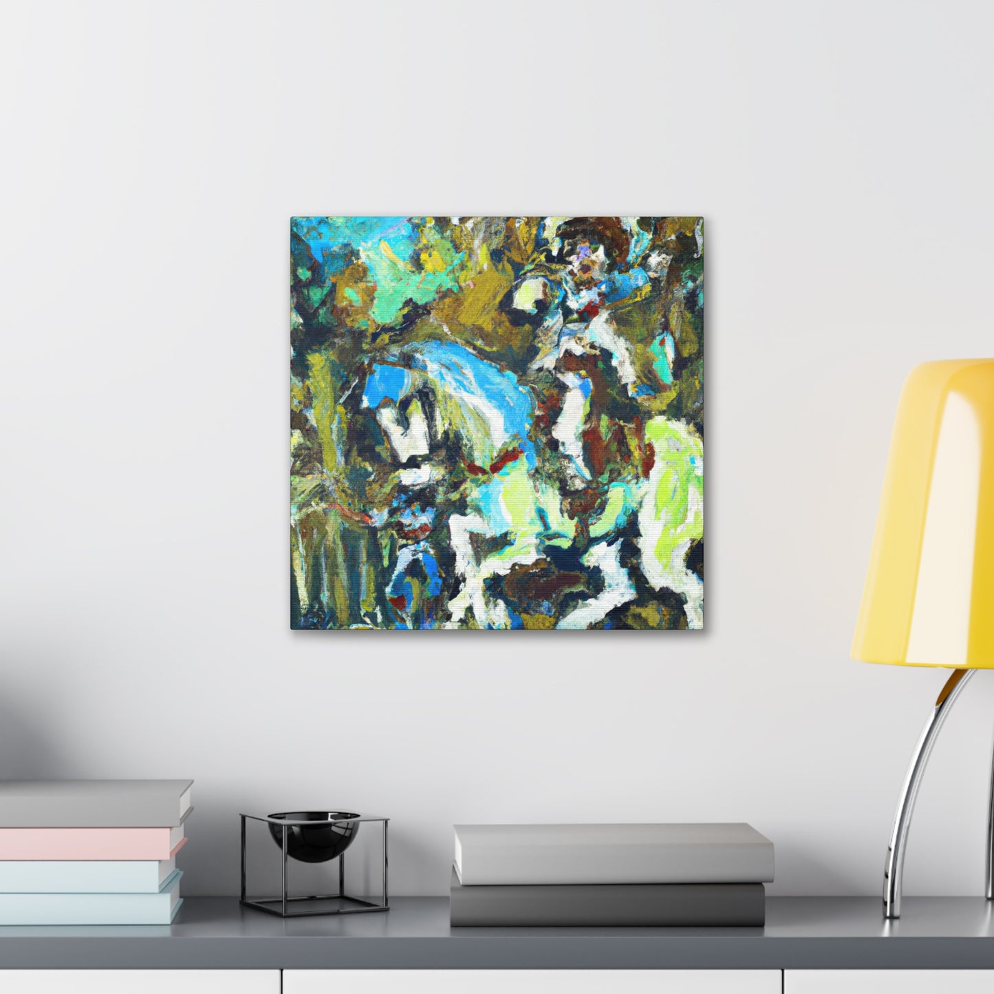 "Hitching Station Allegory" - Canvas