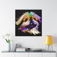 Pekingese Puppy Portrait - Canvas