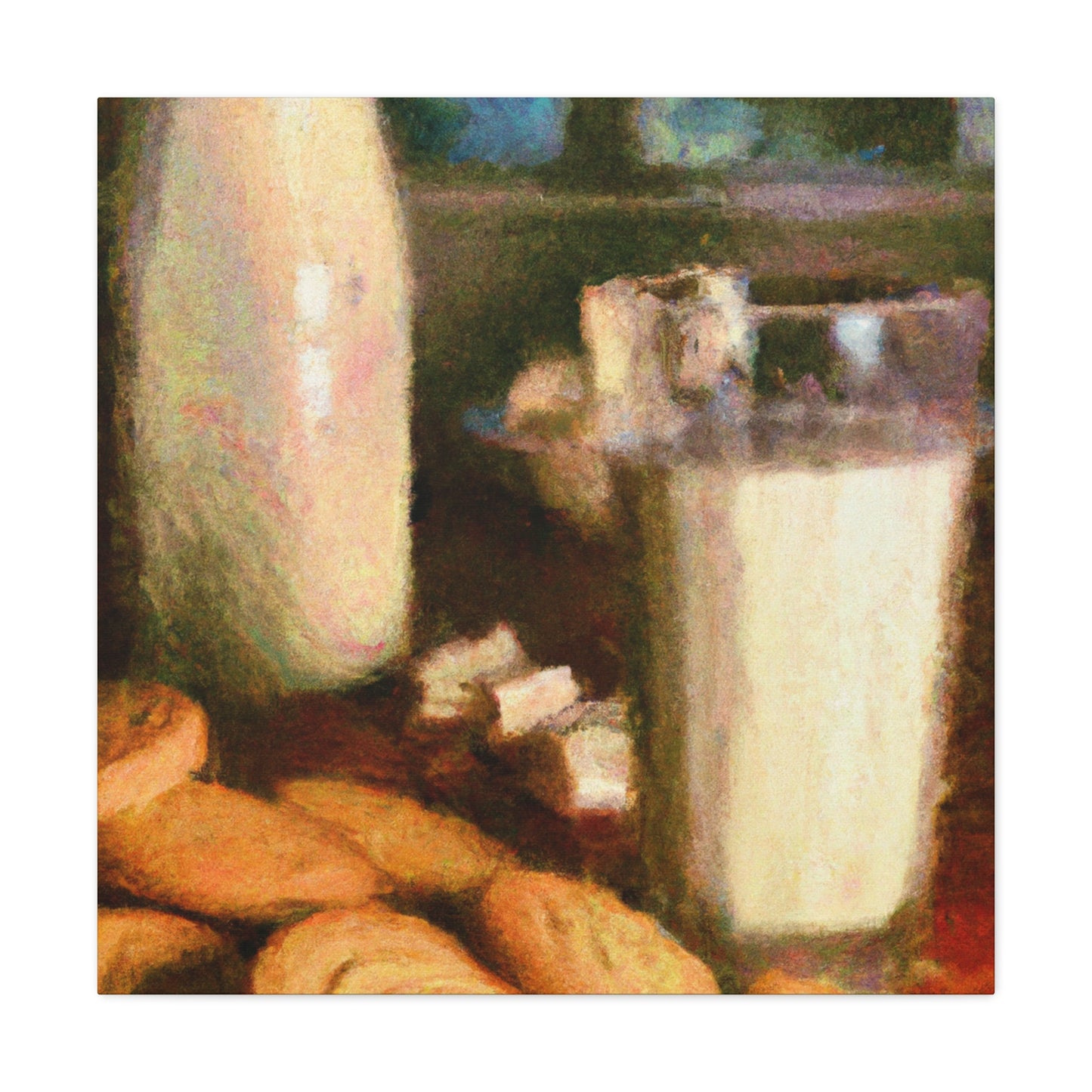 Milk and Cookies Bliss - Canvas