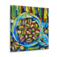 "Coffee Beans Impressionism" - Canvas